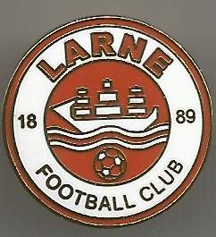 Pin Larne FC NEW LOGO